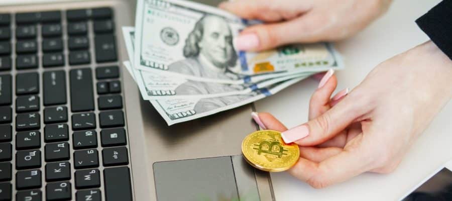 utilisation de cryptomonnaies