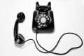un téléphone fixe